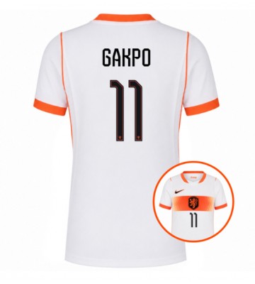 Holland Cody Gakpo #11 Udebanetrøje Dame VM 2026 Kortærmet